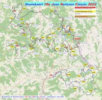 Routekaart 18e Jean Nelissen Classic 2022